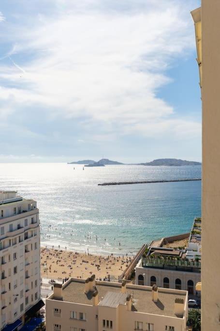 Vue Mer Plage Catalans Vieux Port Clim - 2 Chambres Marsilia Exterior foto