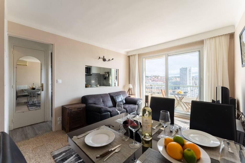 Vue Mer Plage Catalans Vieux Port Clim - 2 Chambres Marsilia Exterior foto