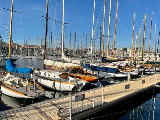 Vue Mer Plage Catalans Vieux Port Clim - 2 Chambres Marsilia Exterior foto