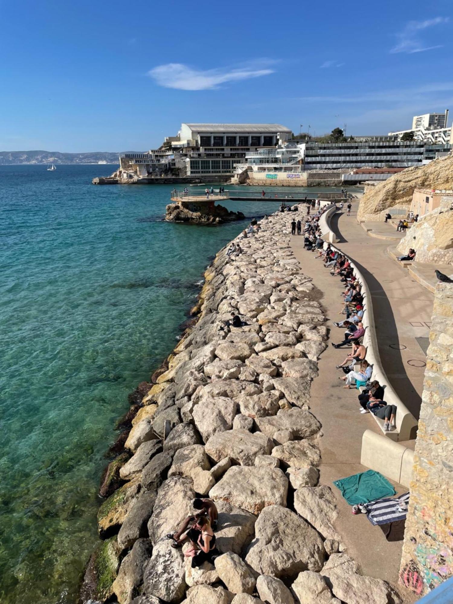 Vue Mer Plage Catalans Vieux Port Clim - 2 Chambres Marsilia Exterior foto
