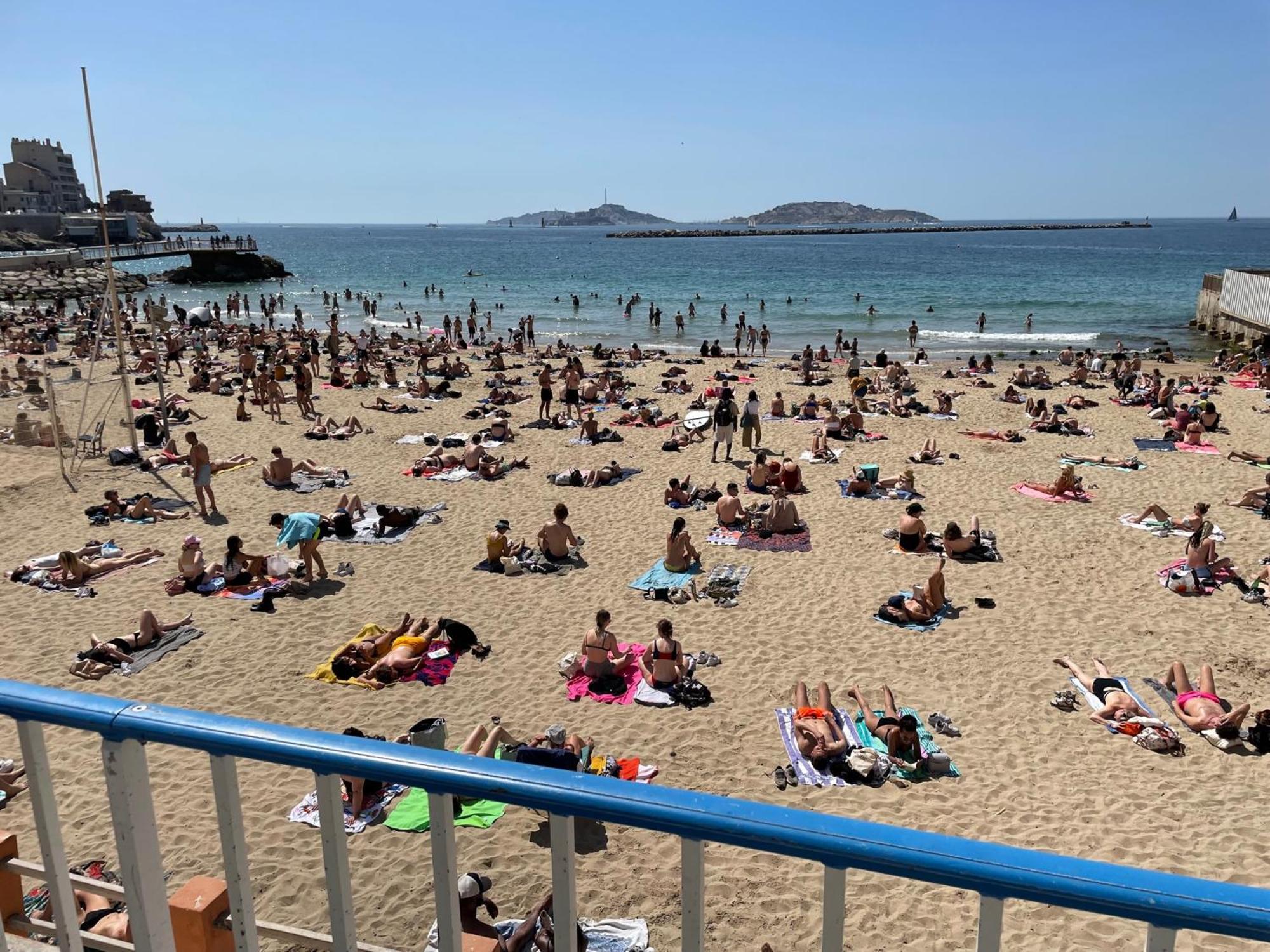 Vue Mer Plage Catalans Vieux Port Clim - 2 Chambres Marsilia Exterior foto