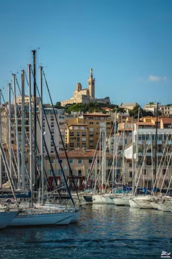 Vue Mer Plage Catalans Vieux Port Clim - 2 Chambres Marsilia Exterior foto
